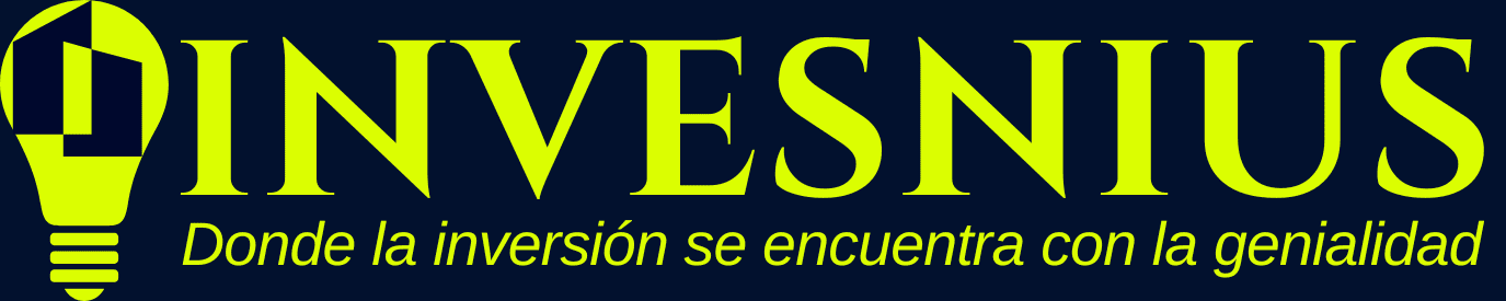 Logotipo Largo azul- INVESNIUS